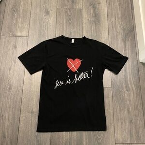 Moschino Sex Is Better Underwear T-shirt Size M